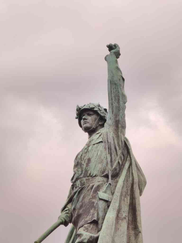the Red Army Memorial in Brno.